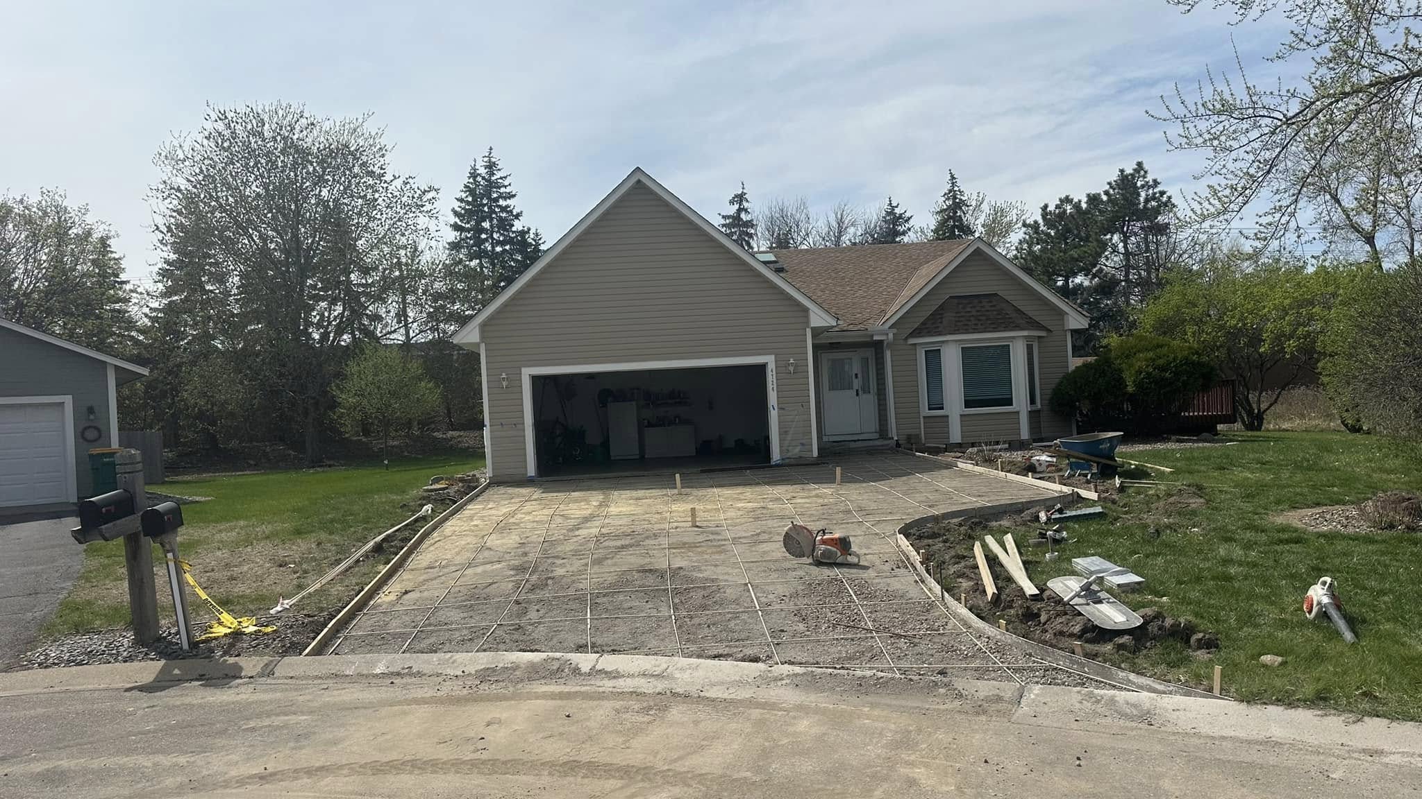 Concrete work Central Minnesota