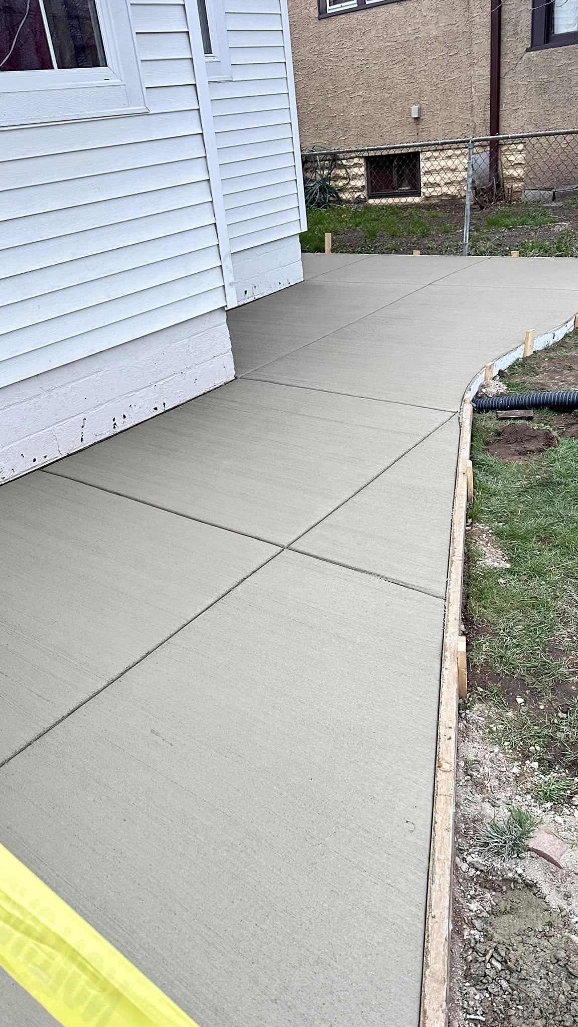 Concrete work Central Minnesota