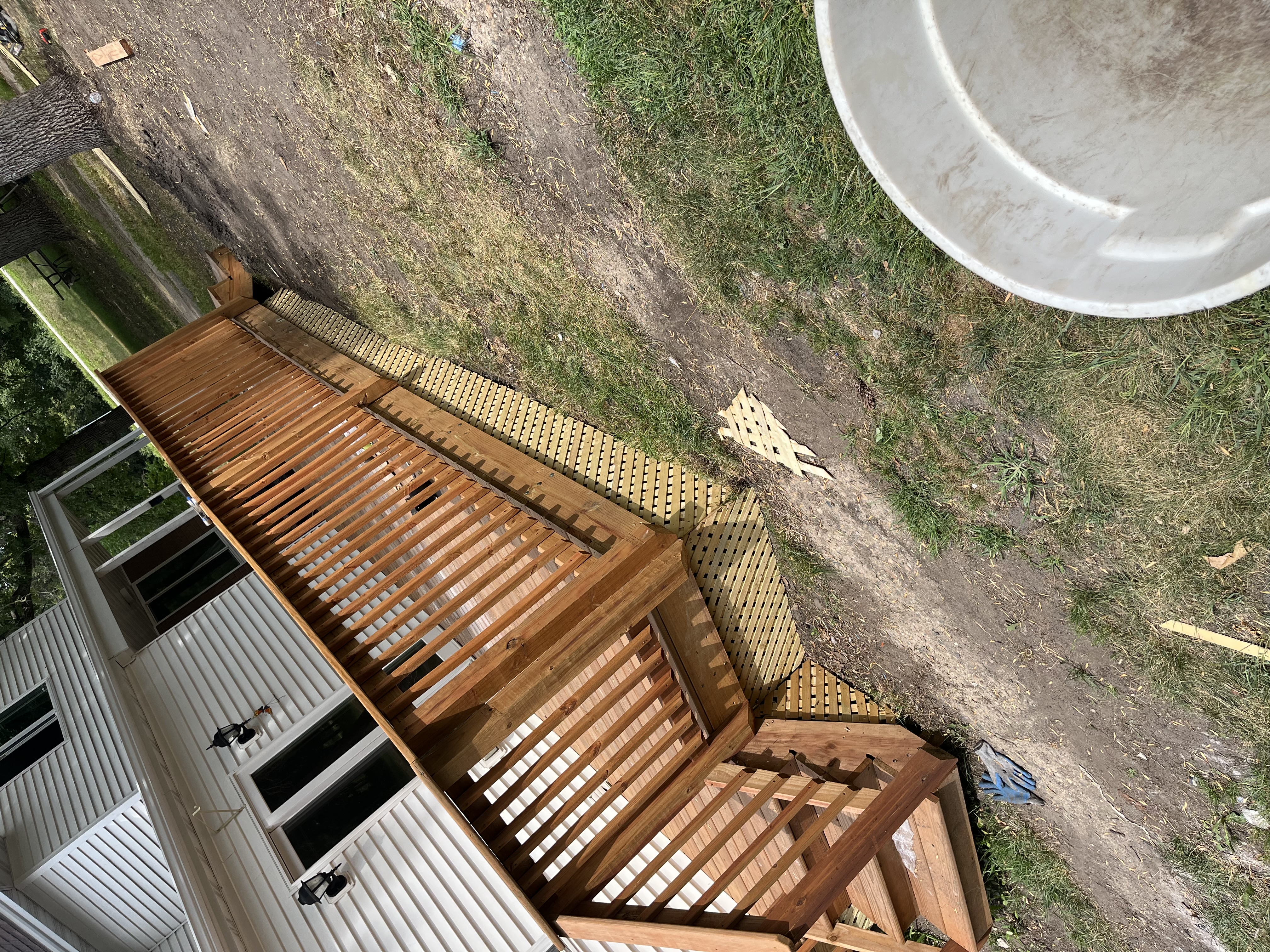 Deck construction Central Minnesota
