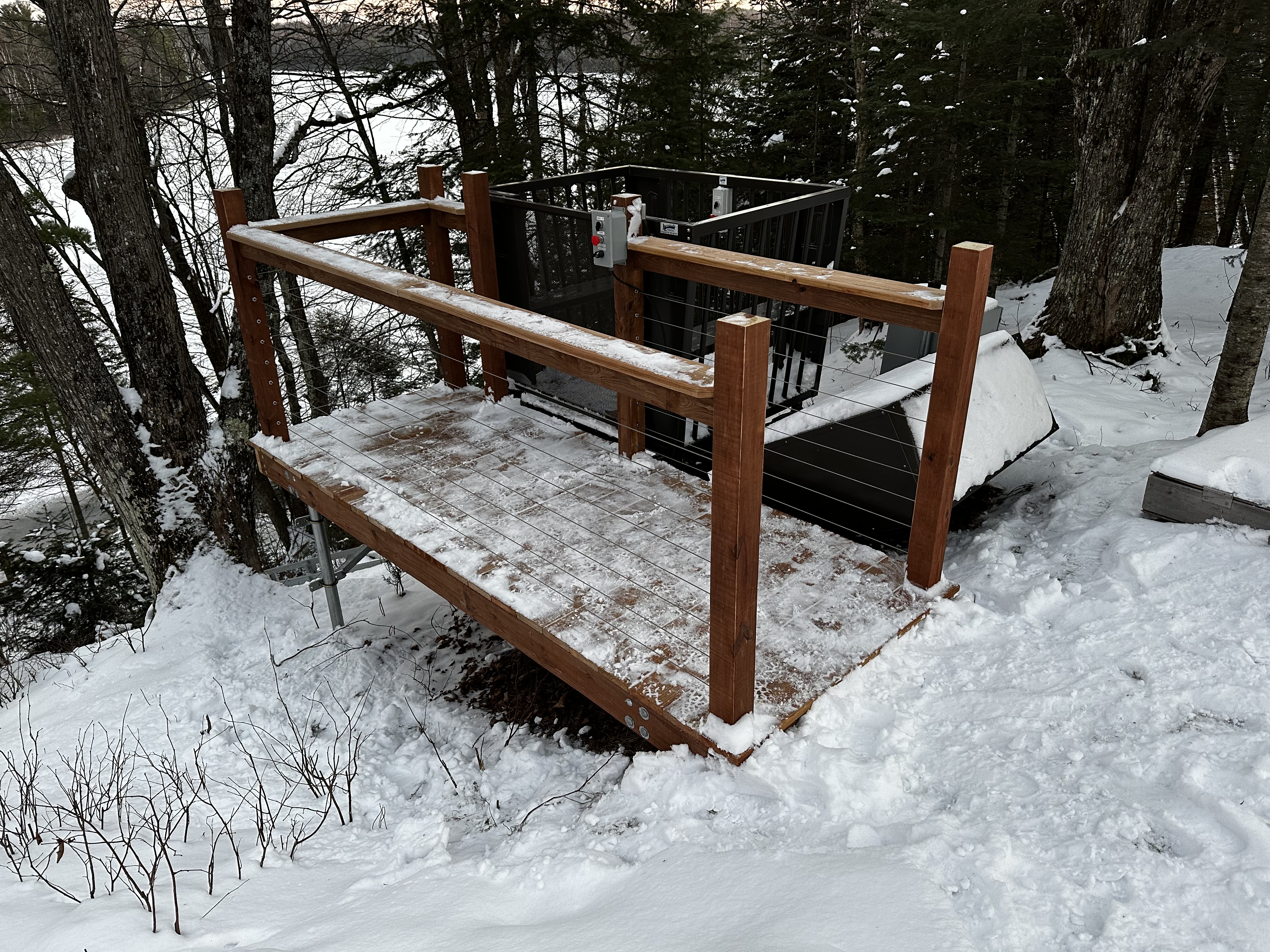 Deck construction Central Minnesota