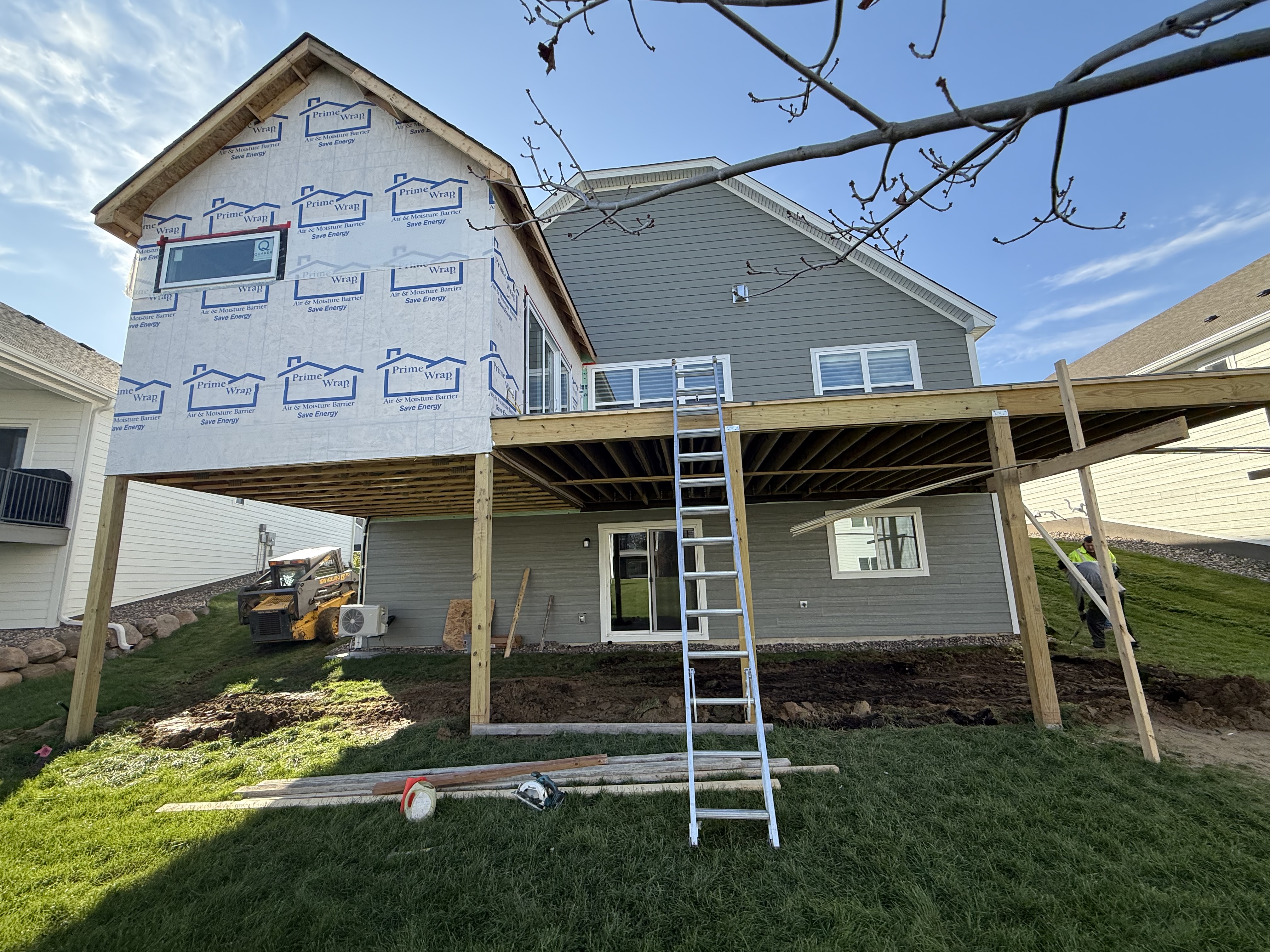 Deck construction Central Minnesota