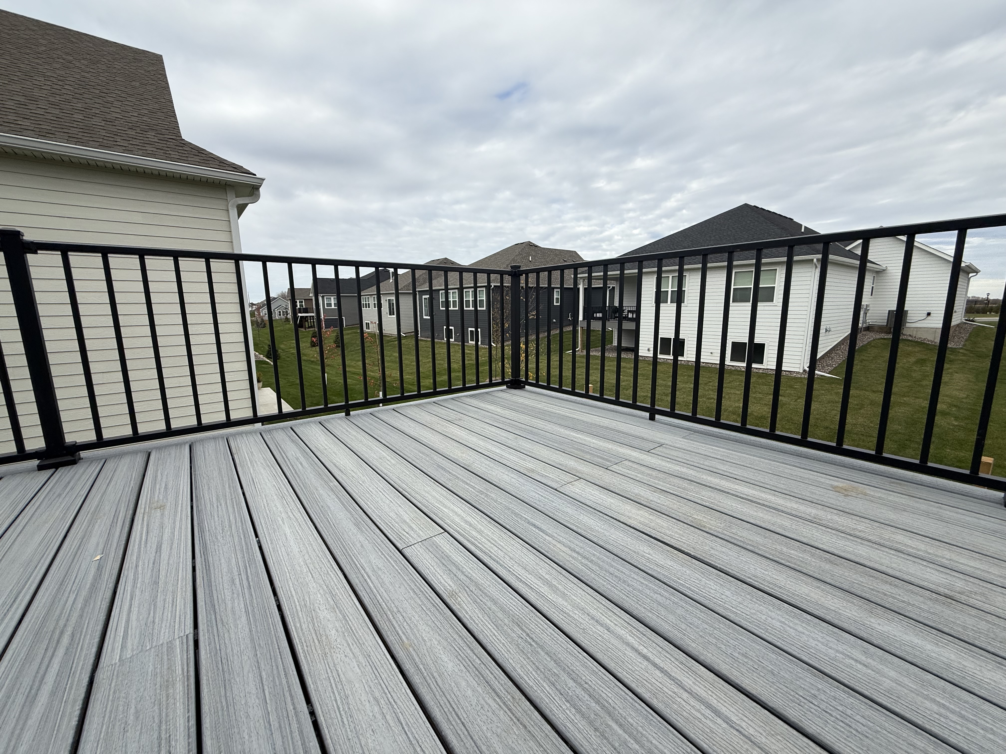 Deck construction Central Minnesota