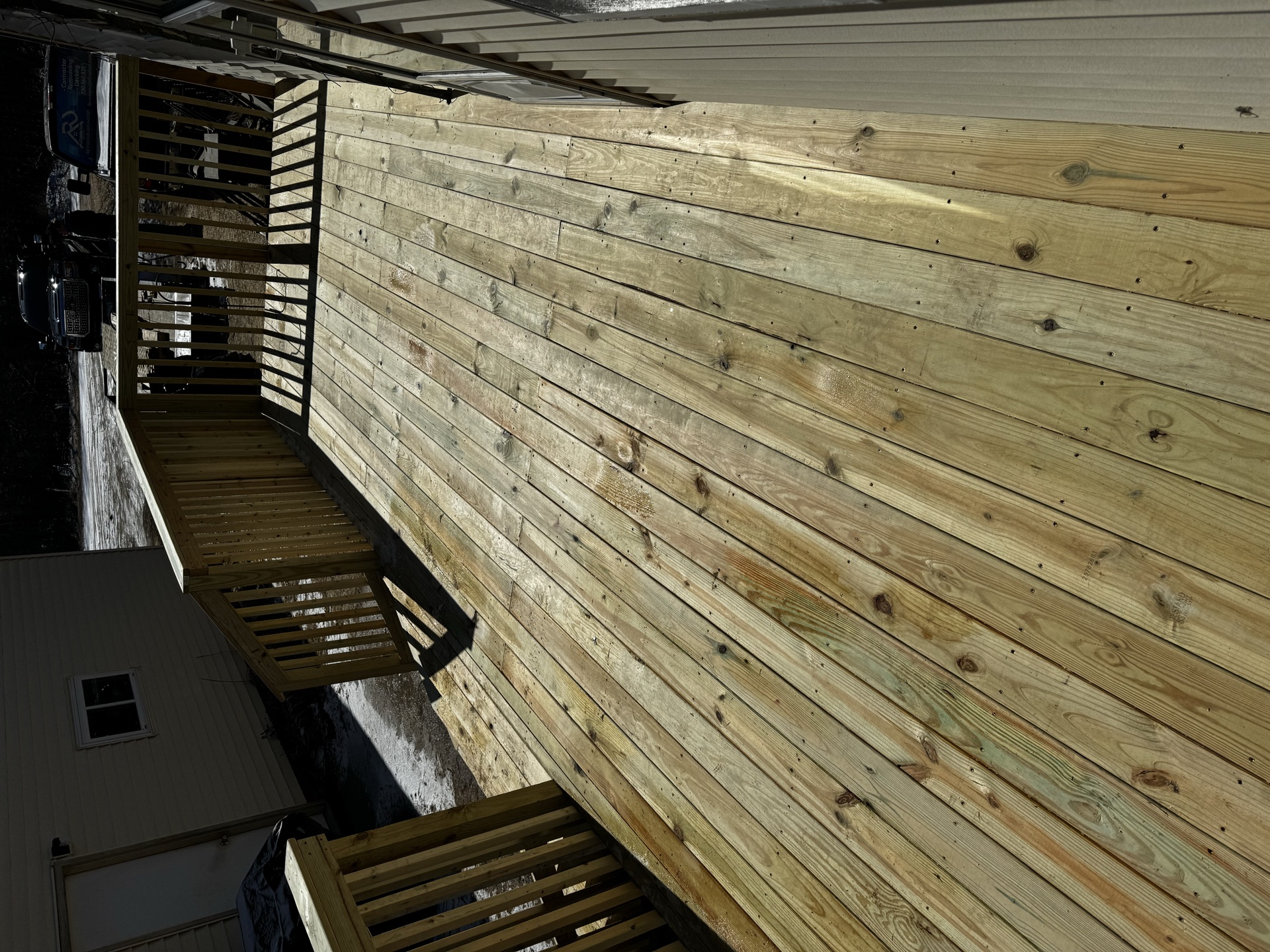 Deck construction Central Minnesota