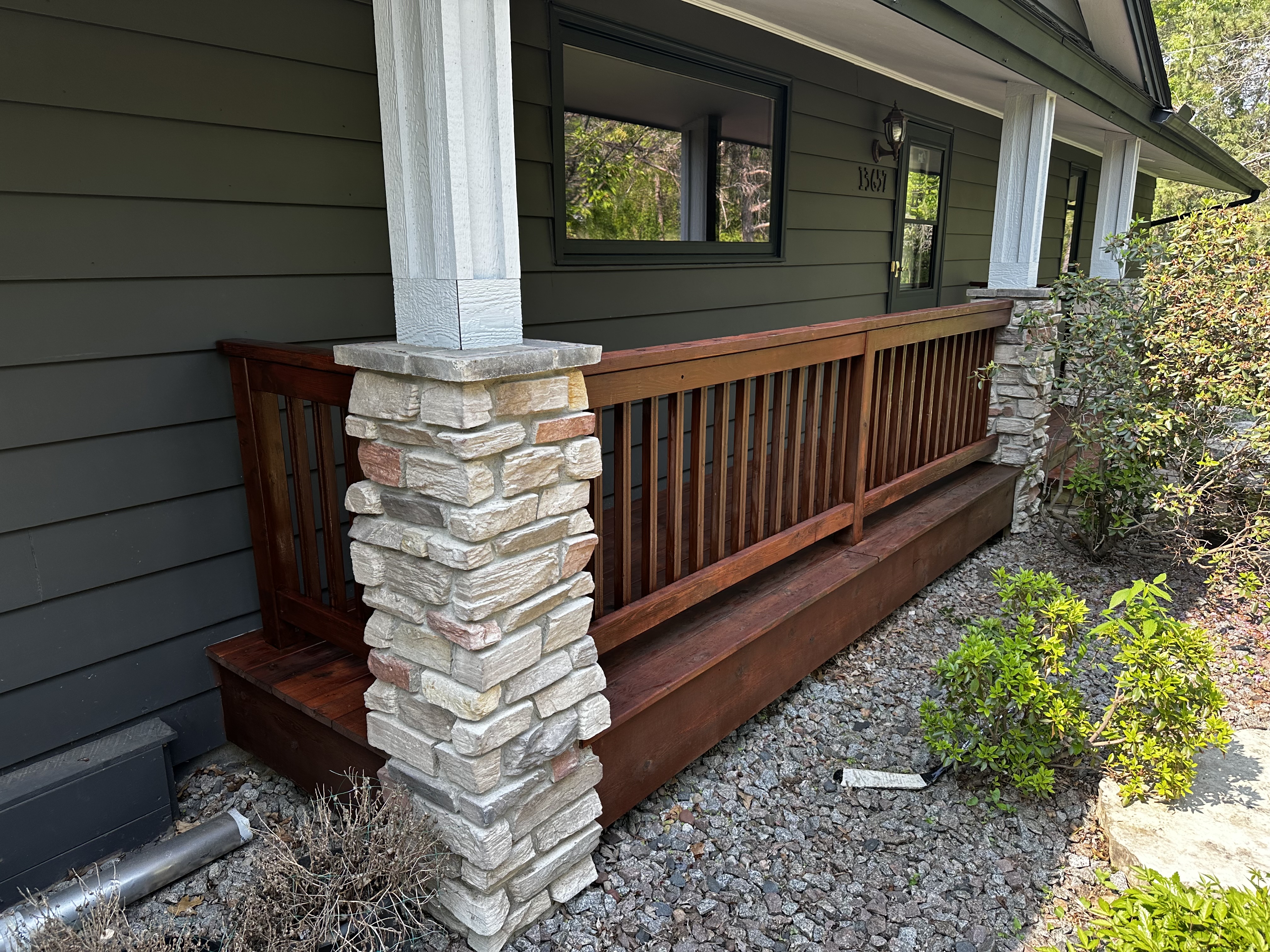 Deck construction Central Minnesota
