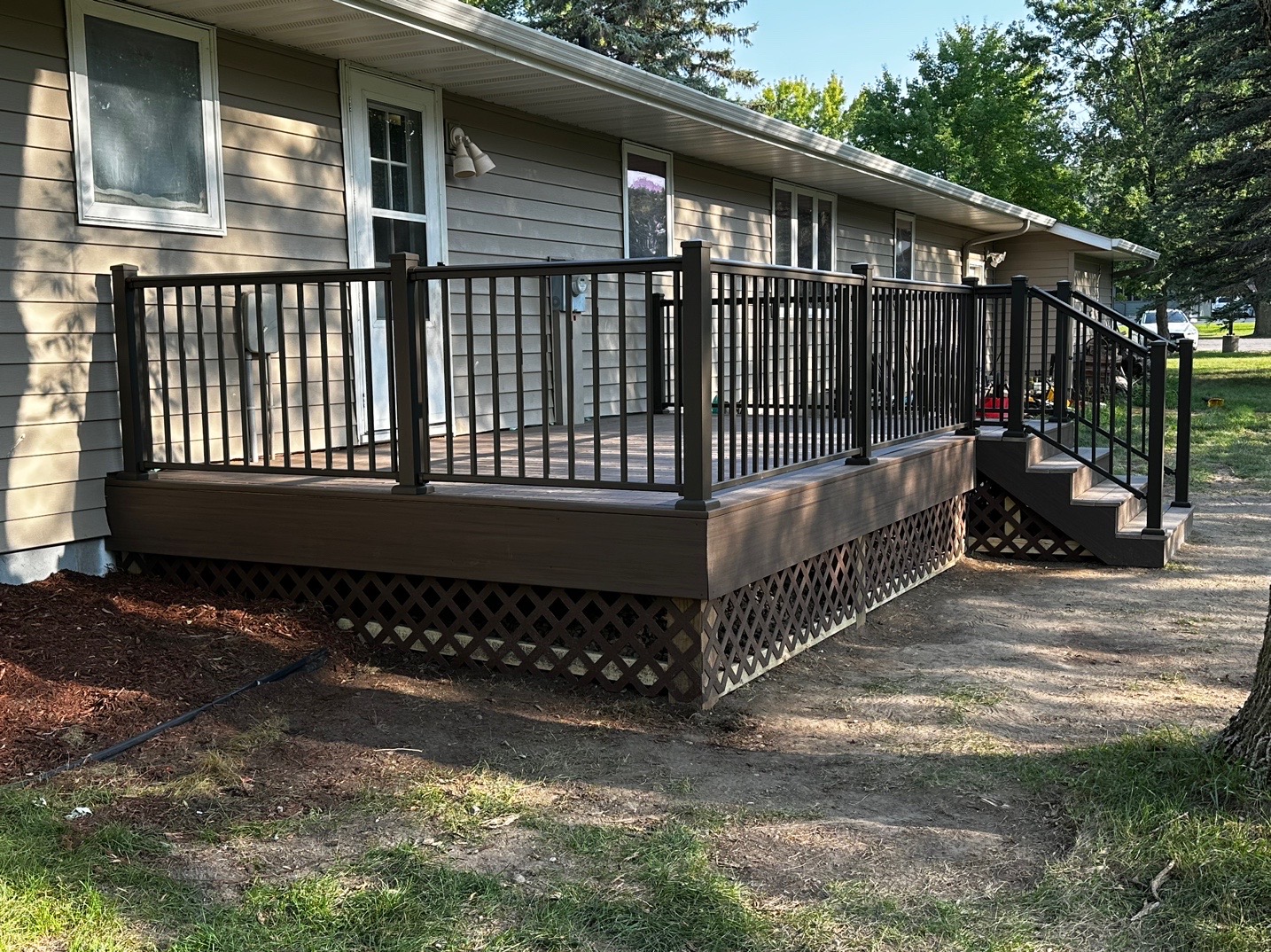 Deck construction Central Minnesota