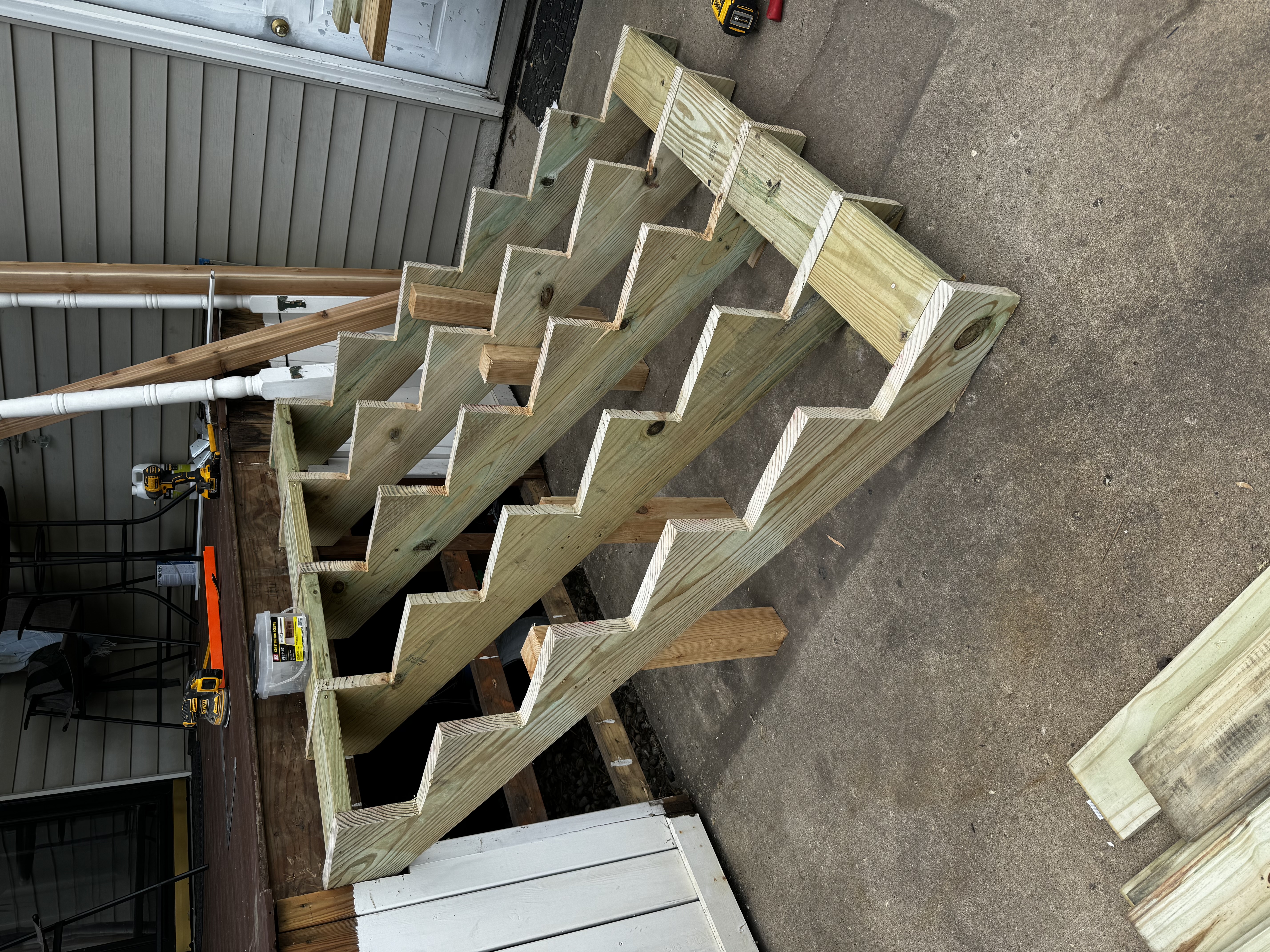 Deck construction Central Minnesota