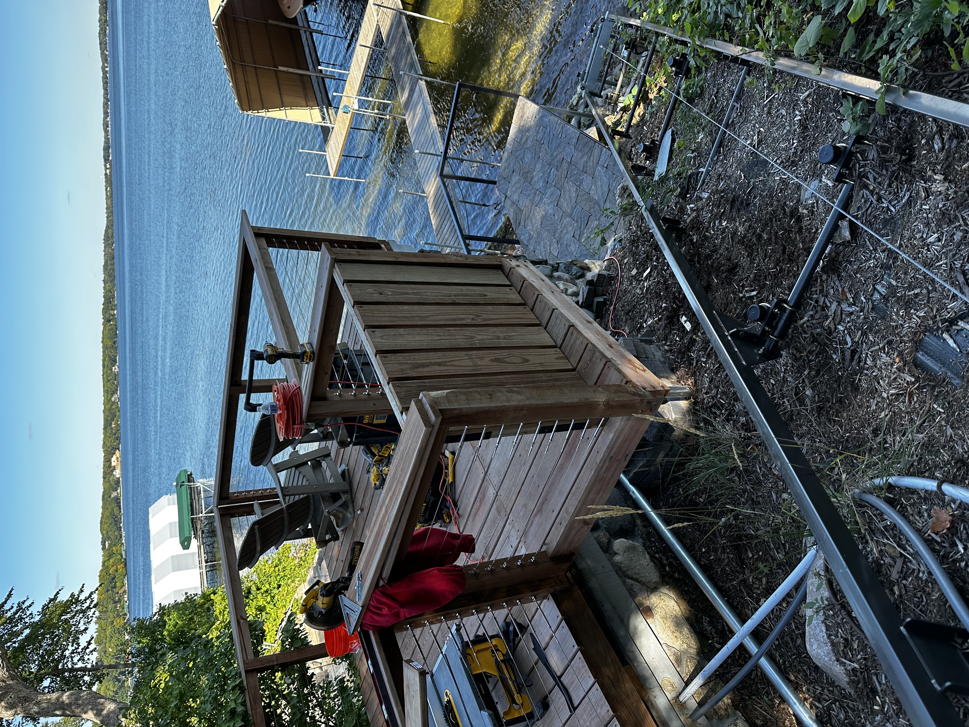 Deck construction Central Minnesota