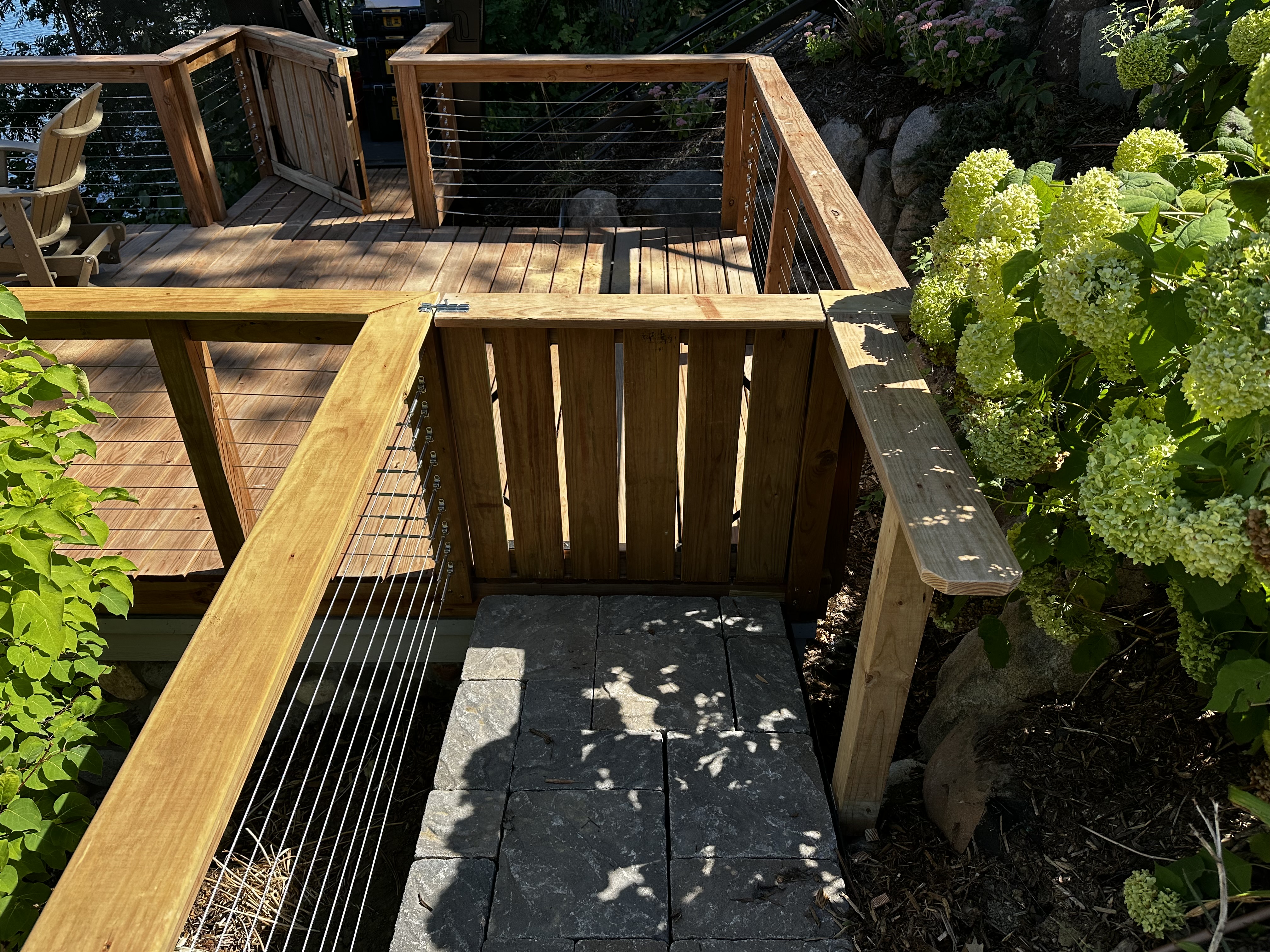 Deck construction Central Minnesota