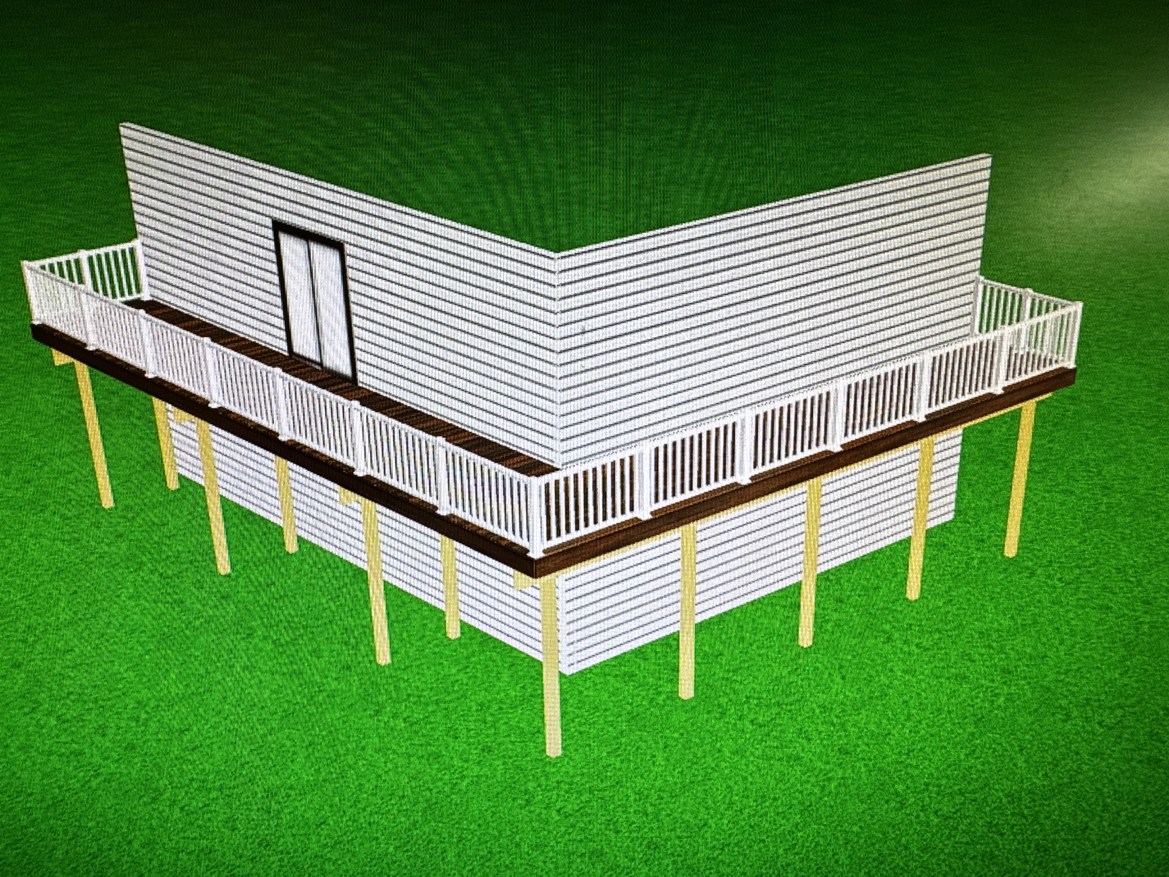 Deck construction Central Minnesota