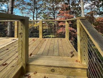 Deck construction Central Minnesota