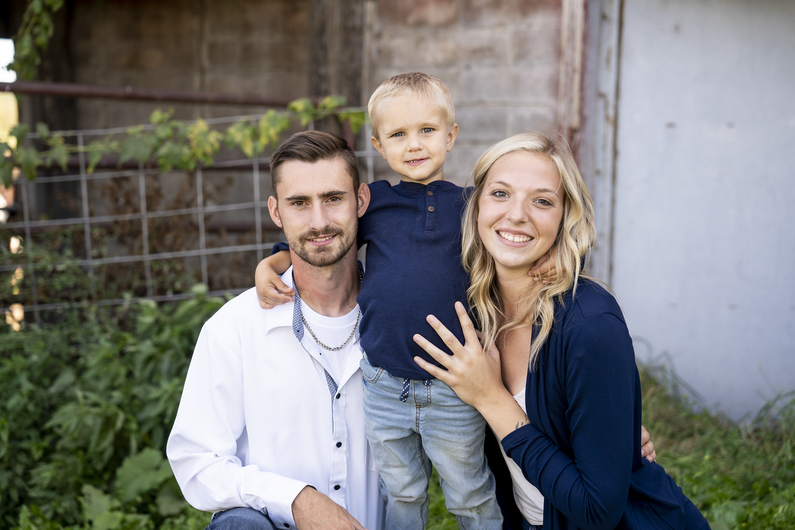 Jacob Fischer with his family - Revisions Unlimited LLC owner