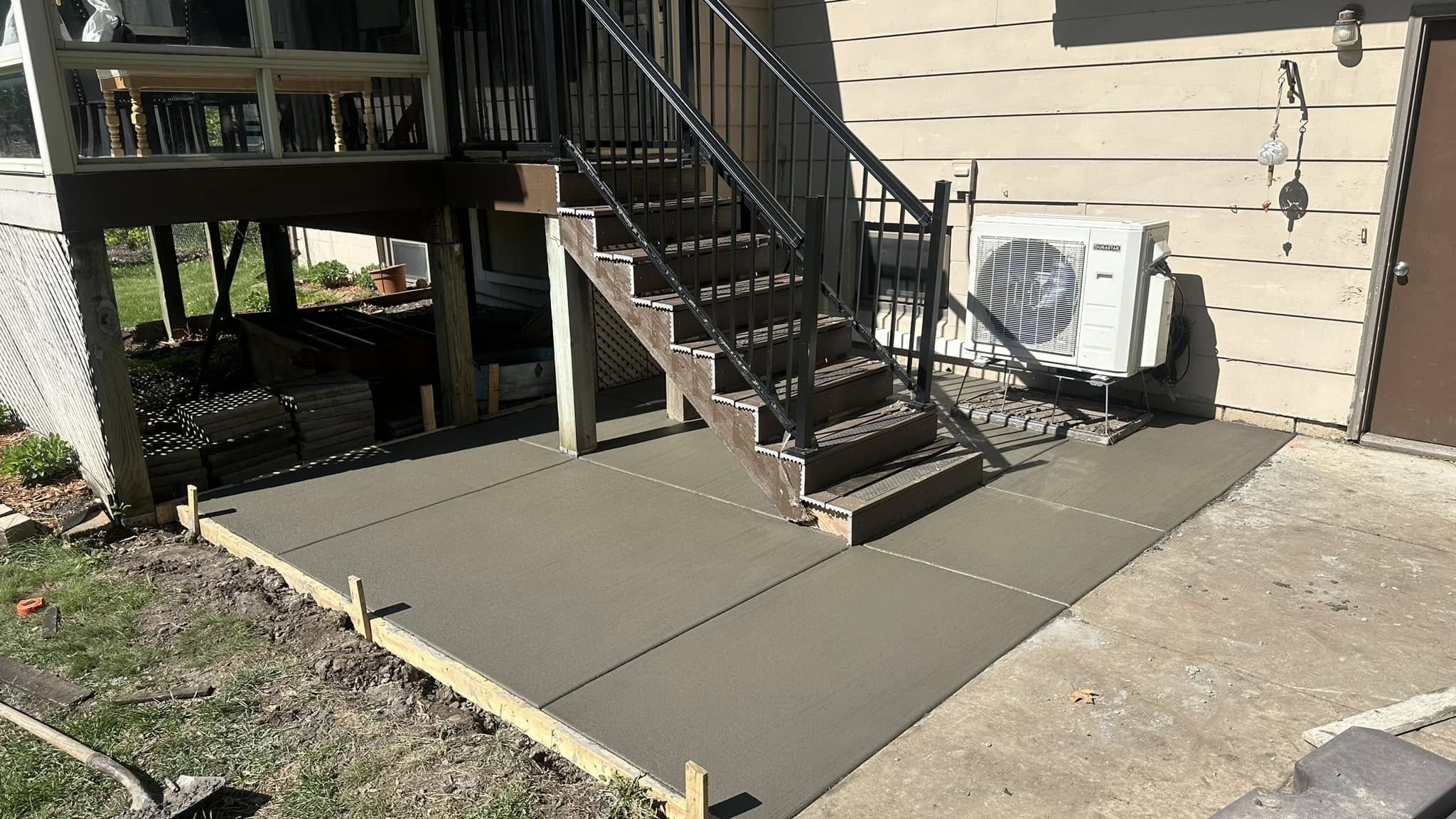 Muñoz Concrete LLC project photo - concrete work Central Minnesota