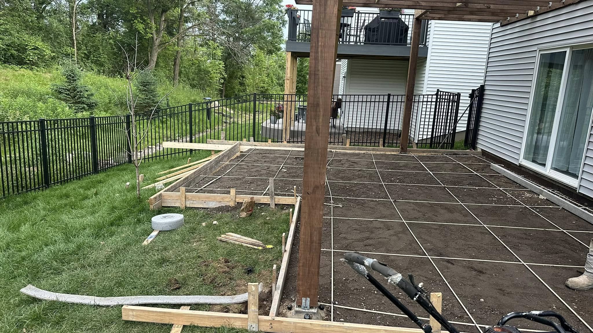 Muñoz Concrete LLC project photo - concrete work Central Minnesota