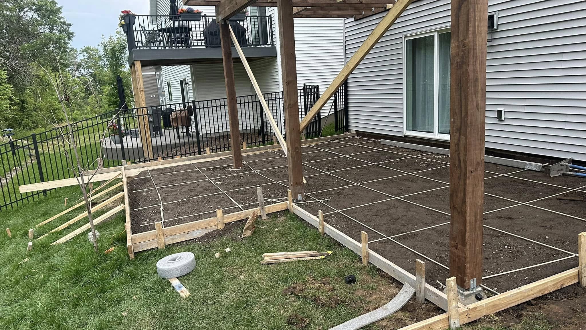 Muñoz Concrete LLC project photo - concrete work Central Minnesota