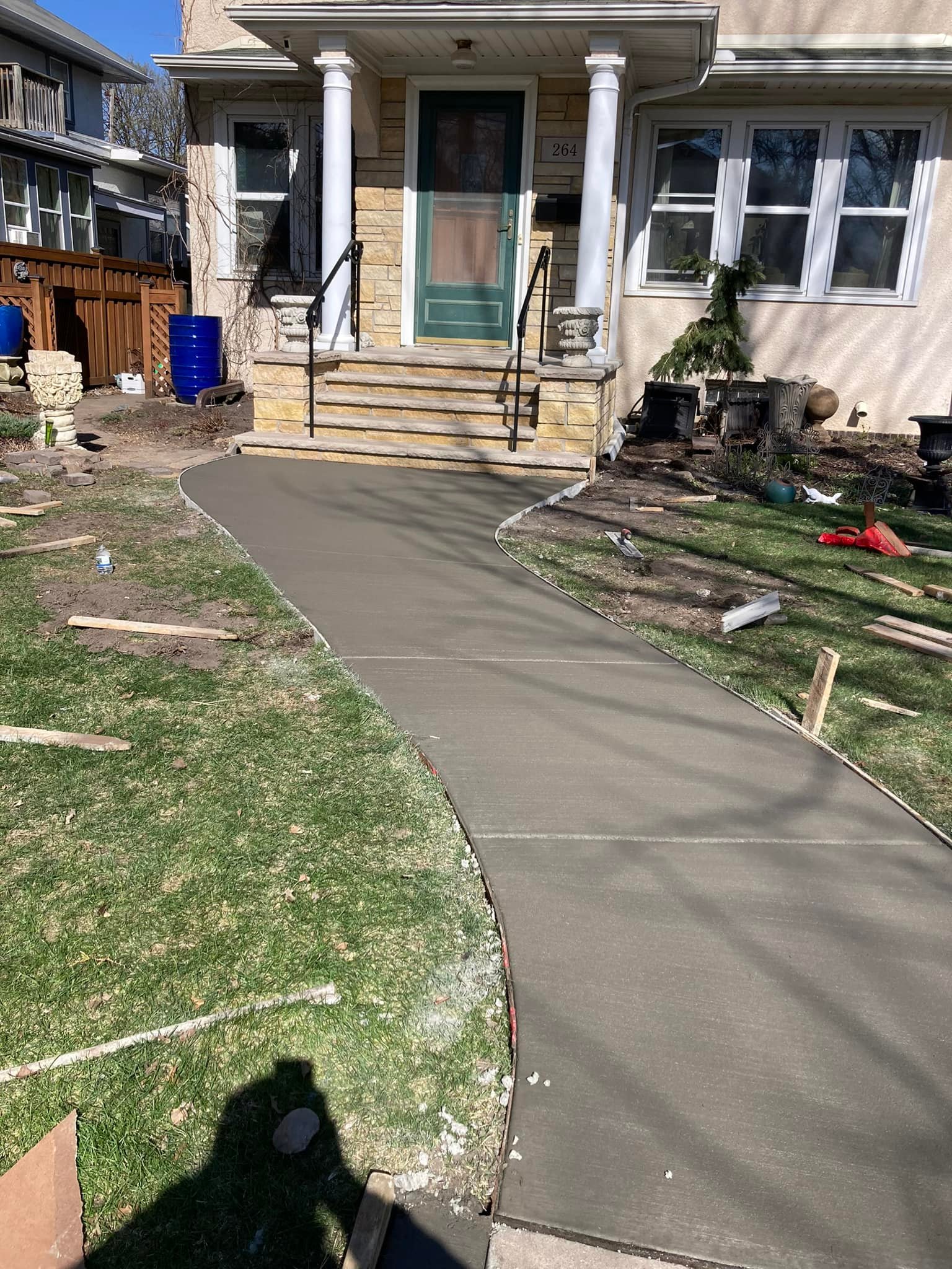 Muñoz Concrete LLC project photo - concrete work Central Minnesota