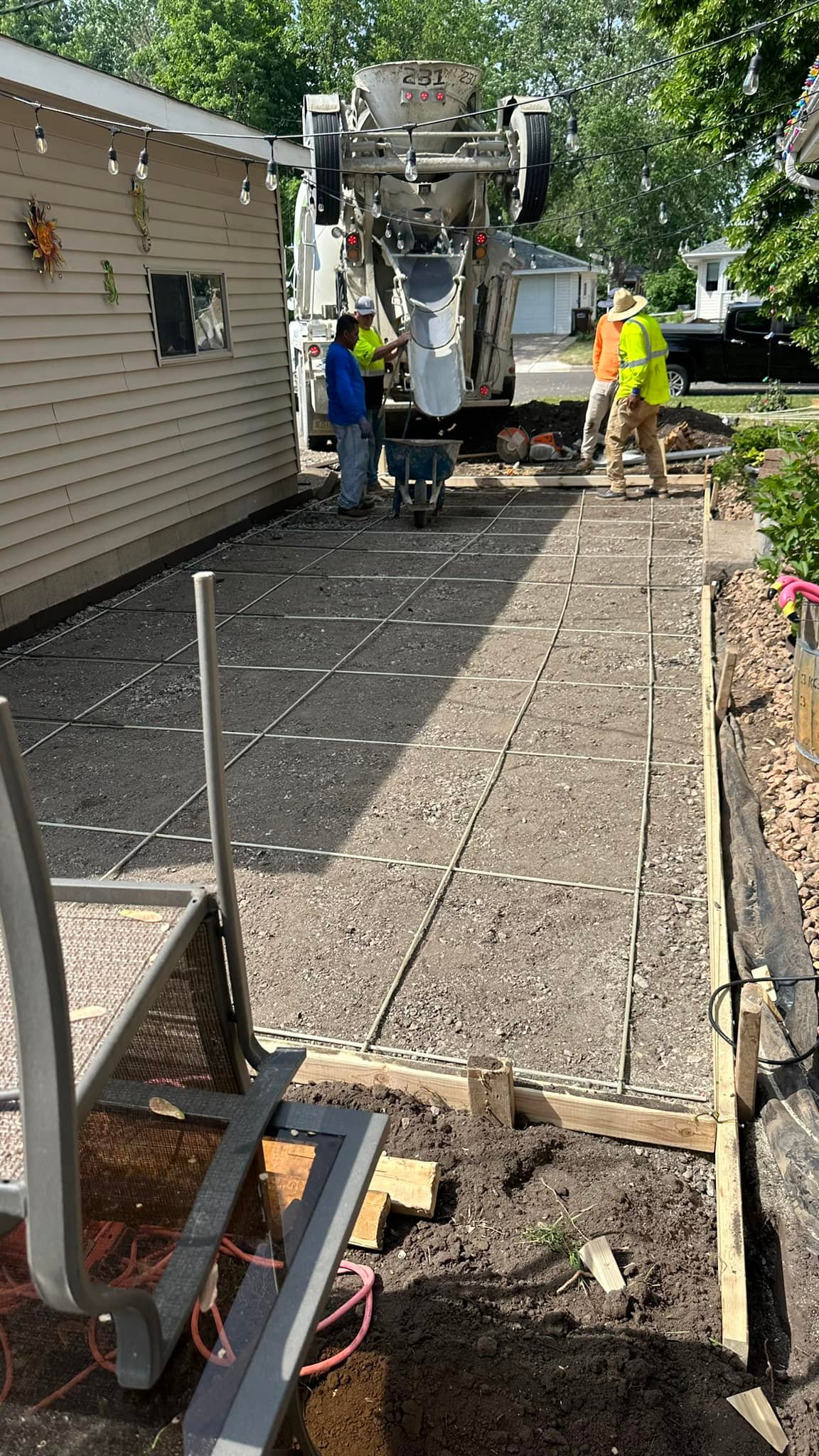 Muñoz Concrete LLC project photo - concrete work Central Minnesota