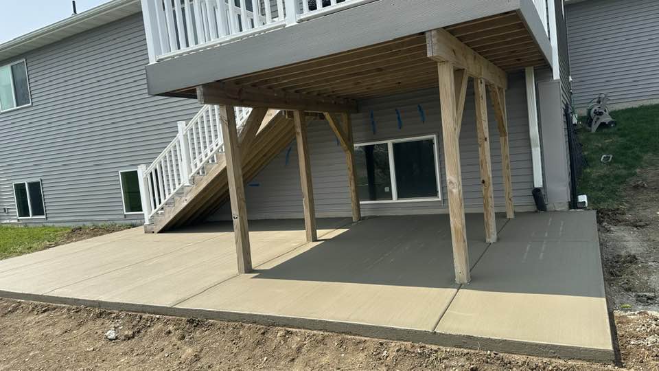 Muñoz Concrete LLC project photo - concrete work Central Minnesota